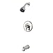 Pfister LG898SRK Serrano Tub and Shower Trim Kit, Brushed Nickel