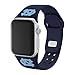 Affinity Bands North Carolina Tar Heels Silicone Sport Band compatible with Apple Watch (38/40/41mm Navy)