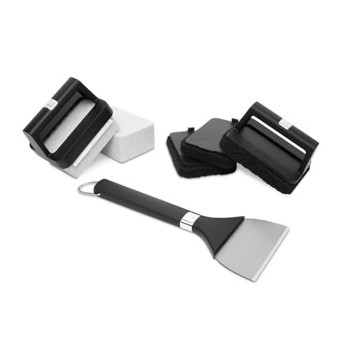 Weber® 8‑Piece Griddle Cleaning Kit, Griddle Accessory Bundle - image 1