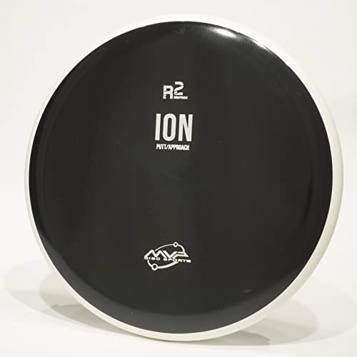 Mvp Ion (R2 Neutron) Recycled Putter & Approach Golf Disc, Pick Weight [Stamp & Exact Color May Vary] Black 167-169 Grams #TOP8