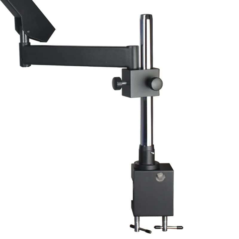 Articular el Soporte de Abrazadera del Pilar del Brazo A3 7 6 mm Brazo de la Cabeza for microscopio estéreo Binocular trinocular (Color : No 32MM Column)