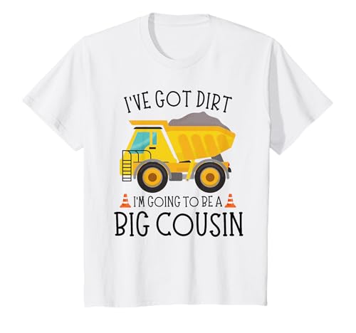 Kids I'm Going to be a Big Cousin New Baby Family Announcement T-Shirt