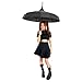 Gothic Black Pagoda Umbrella - Perfect For Rain Or Shine, Ideal For Vampires, Gothic Enthusiasts, And Lovers Of Unique Style