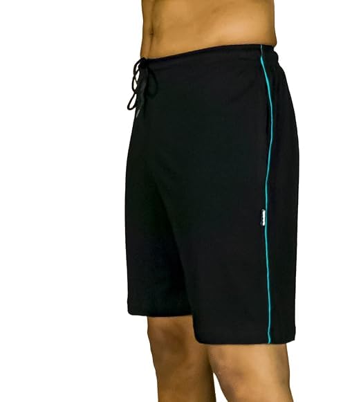 Image of ABHI Men's Regular Fit Shorts with Zip Pocket, Assorted (XL)