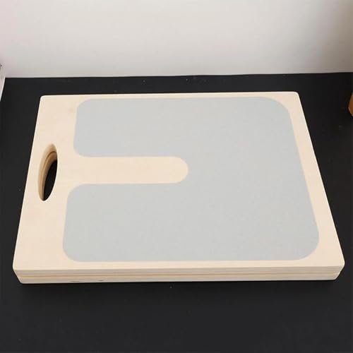 Tabla inclinada plegable de madera para estiramiento de pantorrillas miniatura 5