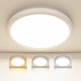 Photo Gallery plafoniera led soffitto, 18w lampada da soffitto 3 colori 3000k/4000k/6500k, moderno plafoniera bagno ultrasottile rotonda ip44 impermeabile, per bagno, soggiorno, camera da letto, cucina Ø22cm Photo Gallery plafoniera led soffitto, 18w lampada da soffitto 3 colori 3000k/4000k/6500k, moderno plafoniera bagno ultrasottile rotonda ip44 impermeabile, per bagno, soggiorno, camera da letto, cucina Ø22cm