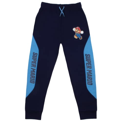 Nintendo Super Mario Boys Zip-Up Hoodie and Joggers 2-Pack, Mario Here We Go Boys Hooded Sweatshirt and Active Sweatpants3