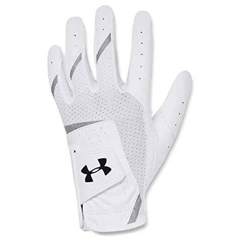 Guante de Golf Under Armour ISO-Chill para niños, blanco, mano derecha, talla S Cover