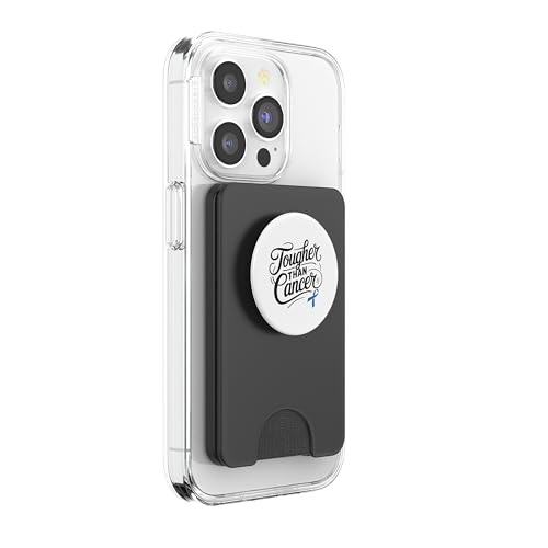 Coloscopie ruban bleu foncé PopSockets MagSafe cancer rectal