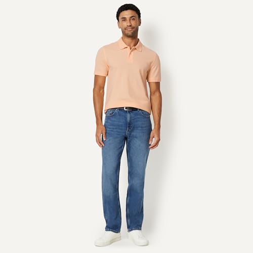 Image of Amazon Essentials Men's Slim-Fit Short-Sleeve Cotton Pique Polo Shirt