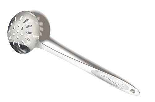 image for KISEER Soup Ladle, Stainless Steel Sauce Ladle for Home Kitchen or Res