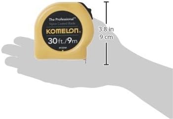 Komelon 4930IM Cinta Métrica Profesional 9m Pulgadas/Métrica Amarilla miniatura 6
