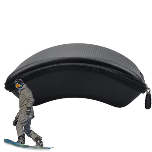 Funda de protección para gafas de esquí duraderas con acabado rígido premium