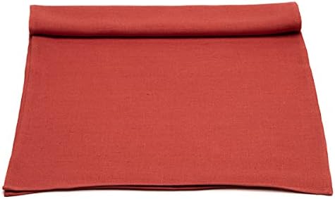 Orange Linen Runner Lara