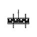 Siig CE-MT0T12-S1 Ceiling Mount for Flat Panel Display Support 32 to 60 Black - NEW - Retail - CE-MT0T12-S1
