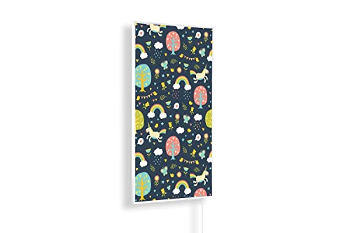 Infrarotheizung mit Bild – Kinderzimmer Bildmotive – TÜV SÜD - 1000 Watt Bildheizung + Smart...