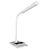 OttLite Power-Up LED Desk Lamp with Wireless Charging- Great for Home or Office