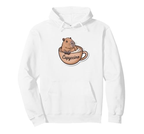Cute Coffee Latte Art Gift for Mom Cafe Energy Capybara �p�[�J�[