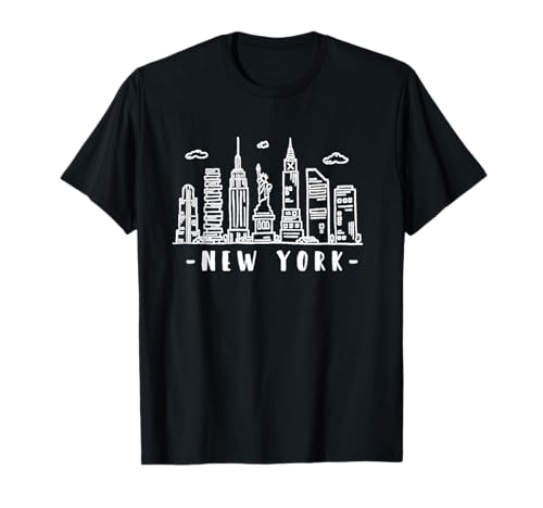 New York City, NYC, New York Skyline T-Shirt