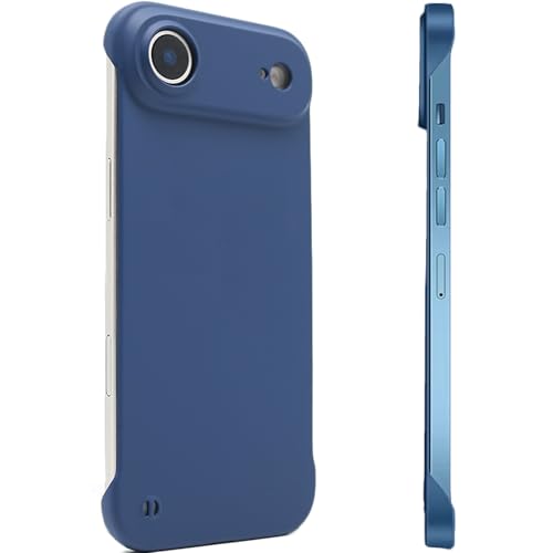 RUNGOS for iPhone Air Case Borderless Slim (Bare Metal Feel) [Ultra Thin as No Case on] Rapid Heat Dissipation Cooling Cover for iPhone Air Phone Case, Hard PC Resilient Shockproof Cover 6.5''