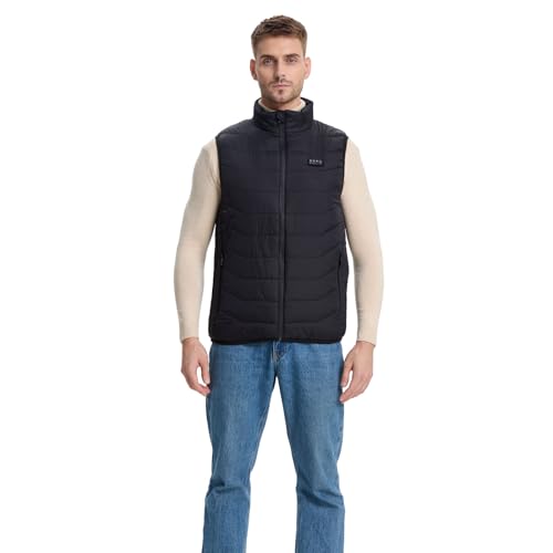 Chaleco térmico ligero para actividades de invierno ropa exterior unisex con USB 5