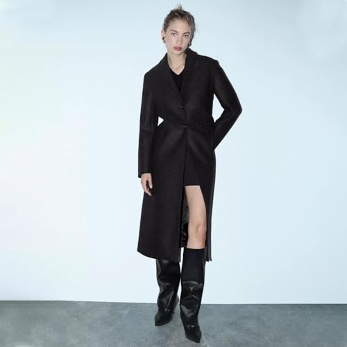 MIRAAZZURRA Knee High Boots Kitten Heel Tall Boots Low Heel Pointed Toe Pull on Slouchy Fashion Long Boots for Women3