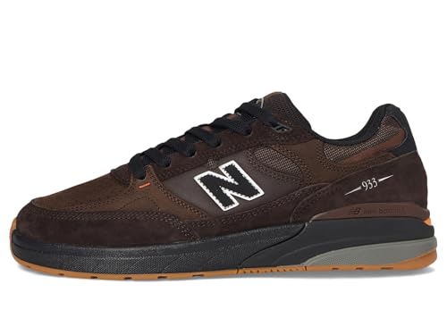 New Balance Men's Andrew Reynolds 933 Skate Shoe, Brown, 11.54