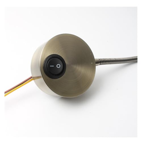 Lampe de chevet LED design noir mat avec liseuse flexible haute précision - 6