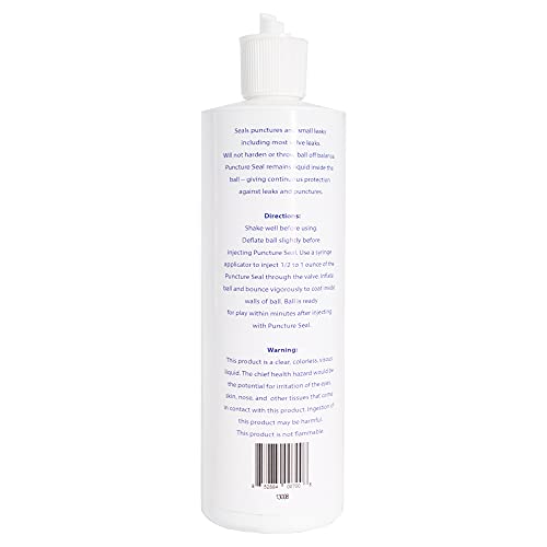 Cannon Sports Ball Repair Sealant for Soccer, Basketball, Volleyball, & Playground Balls (Pint, 16 Ounces)