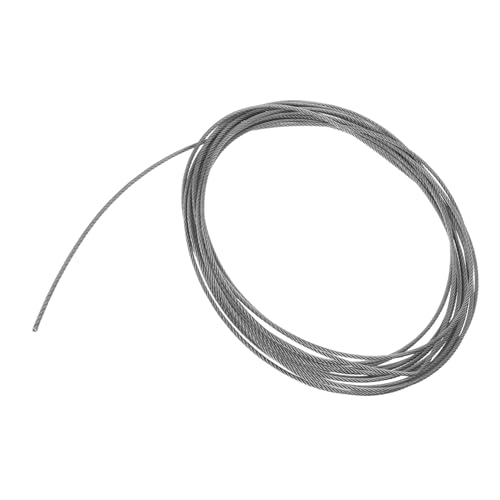 Cable de acero blando inoxidable LIFKOME flexible y resistente para tender ropa