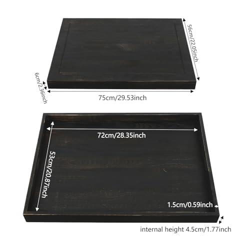 Tabla rectangular para cocina multifuncional de madera miniatura 2