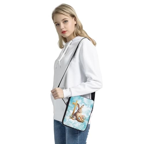 Women's Crossbody Handbags, Zip Messenger Bag Small Purse Phone Wallet Storage Crossbody Bags with Adjustable Strap3