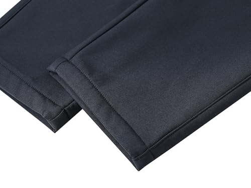 Mofiz Kids Fleece Lined Hiking Pants Boys Hiking Pants Winter Hiking Pants Waterproof Insulated Outdoor Pants Dark Gray 8-9 thumb #8