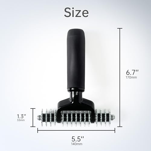 Image of 5 Inch Star Wheel Carpet Seam Roller, DIY Repair and Installation Tool for Loop Pile Carpets in Homes and Hotels