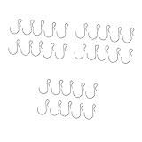 Cabilock 60 Piezas Ganchos En Forma De S Soporte De Almacenamiento Perchas Hangease Bastidores De Almacenamiento Ganchos Para Colgar Perchas De Ropa Ganchos De Dormitorio Ganchos De Acero