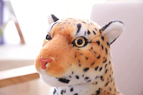 Image of Tickles Cute Leopard Soft Stuffed Plush Animal Toy for Kids Boys & Girls Birthday Gifts (Color: Brown Size: 30 cm)