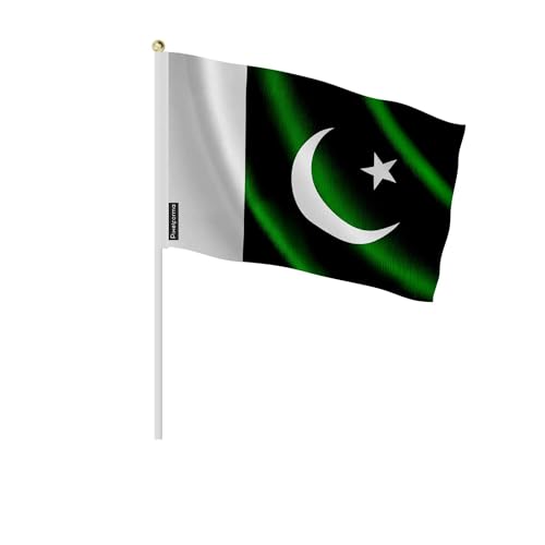 Drapeau Pakistan 14x21cm mini pavillon de table lot de 100