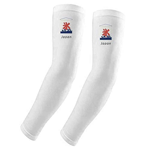 Housse de gants de protection UV et solaire manchette soleil style japonais traditionnel