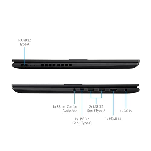 ASUS Vivobook 16 Business Laptop, 16 pulgadas FHD+, Intel Core i7-1255U miniatura 5
