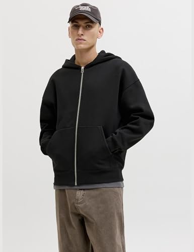 JACK & JONES JJEURBAN Edge Sweat Zip Hood NOOS – Ansicht 2