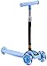 Trottinette Enfant Scooter réglable pour enfants roue lumineuse enfants Scooter enfants Scooter coup de pied pousser enfants T barre 3 roues LED , Cadeau de Noël de jouet de scooter pour enfants F00
