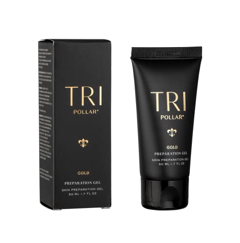 TriPollar Stop Gold Preparation Gel 50ml - Radio Frequency Skin Tightening Facial Machine Conductive Gel - Professional Home RF Anti Ageing 24 Gold Formula - Compatible with TriPollar Stop Devices