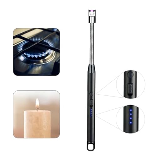Acendedor de Fogão, Acendedor de Velas, Isqueiro, Isqueiro Elétrico, USB, Recarregável, (Cores Sortidas) AVIBES