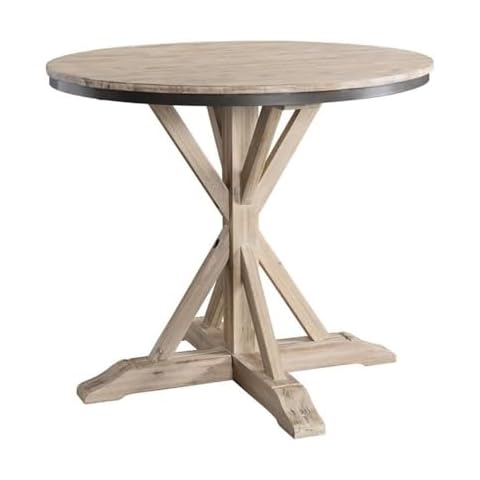 Picket House Furnishings Keaton Round Counter Height Dining Table Cover