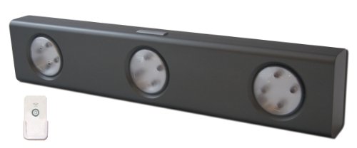 Rite Lite LPL700RC LED Under Cabinet Light with Remote, Grey