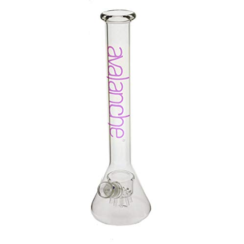 Avalanche Premium Beaker Jellyfish Glasbong 18,8 44cm - Head&Nature Bong-Kollektion
