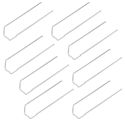 JFFX 120 Pcs Floral Pins, 1.8 Inch U Shaped Greening Pin for Straw Wreaths, Holiday Arrangements, Craft Projects
