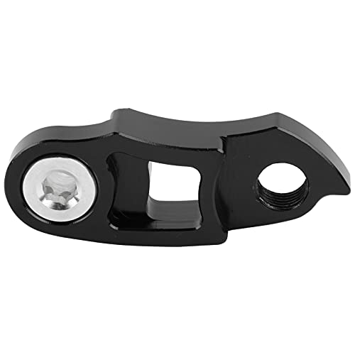 RiToEasysports Bikes Rear Derailleur Hanger, Aluminum Tail Hook Extender Extension Converter Cycling Accessory (Black