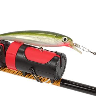 FISHING WEED BLOCKER Fishing Hook & Lure Safety Holder | Rod-Mounted Safe Clip Prevents Snags & Injuries | Secure Hooks During Transport & Storage | Essential Accessory for Safe Experience