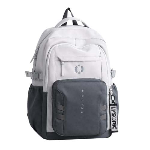 Image of Laptop Backpack for Men & Women 15.6 Inch, Water Resistant Travel Backpack with Multiple Compartments, College School Bag, Office Work Bag, Stylish Casual Daypack for Students